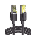 Cable Ethernet Cat7 CLASSâ… F/FTP Redondo con Malla de Nylon 1 Metro